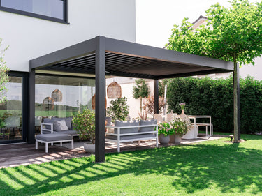 PERGOLUX Skydance S2 Pergola PERGOLUX Anthrazit 4x6m