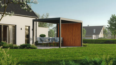 PERGOLUX Aluminium Lamellenwand