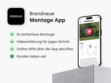 PERGOLUX Glaswände S2  PERGOLUX   